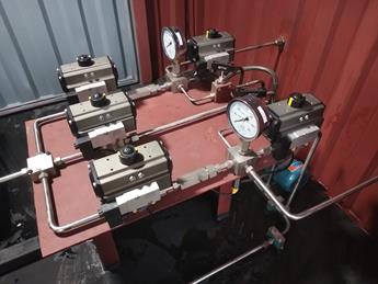 中國(guó)航天科技集團(tuán)兩路腔體高壓水壓試驗(yàn)裝置圖片5