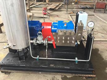 星火偉業(yè)越南項(xiàng)目大流量試壓泵