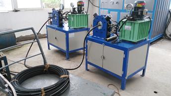 河北衡水膠管脫芯、試壓設(shè)備調(diào)試圖片2