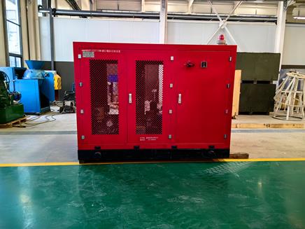 航天某所碳纖維制品靜態(tài)及爆破水壓測試裝置