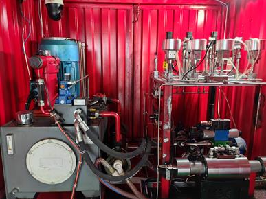 可溶解橋塞、封隔器高溫高壓模擬實(shí)驗(yàn)裝置圖片5