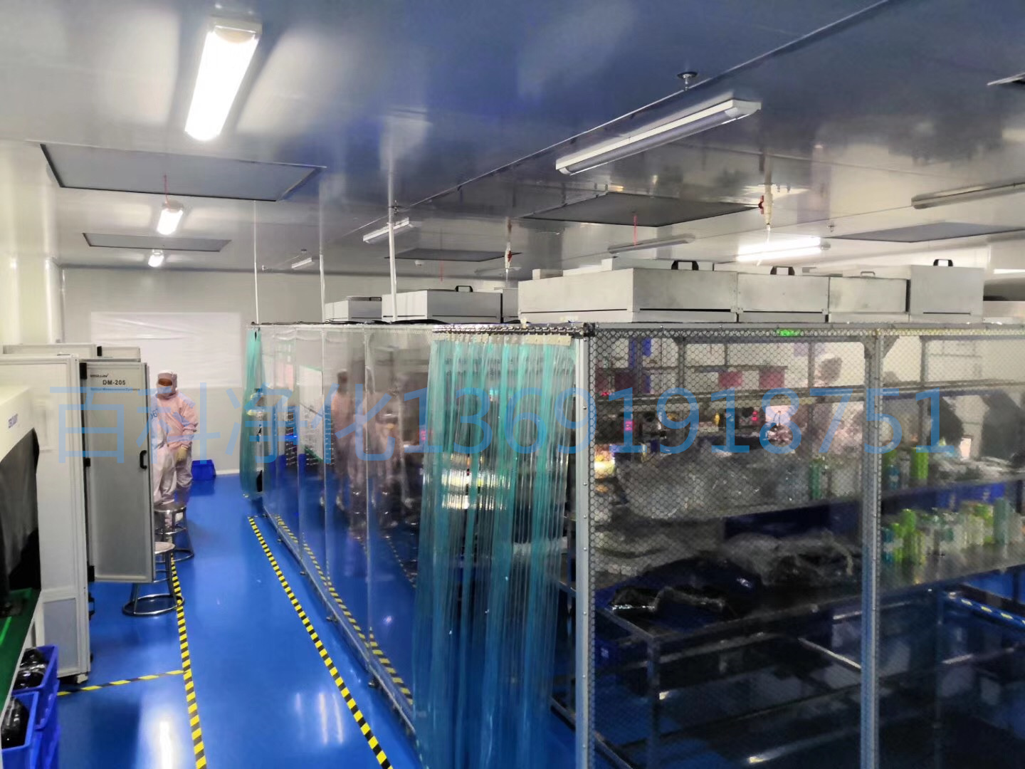 無塵凈化棚在LCD模組光電生產(chǎn)車間的應(yīng)用